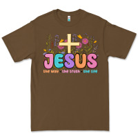 Cacao jesus the way the truth the life Premium Tee - MaliasSmallBusiness