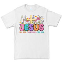 White jesus the way the truth the life Premium Tee - MaliasSmallBusiness