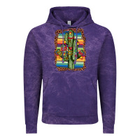 Cloud Purple Christmas cactus Vintage Hoodie - JahusDesignShop