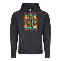 Vintage Arctic Christmas cactus Vintage Hoodie - JahusDesignShop