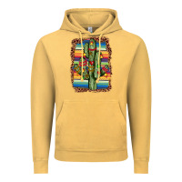 Vintage Mustard Christmas cactus Vintage Hoodie - JahusDesignShop