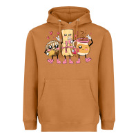 Meerkat mexican pan dulce cartoon characters Heavyweight Hoodie - MaliasSmallBusiness