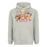 Moon Dust mexican pan dulce cartoon characters Heavyweight Hoodie - MaliasSmallBusiness