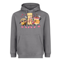 Storm mexican pan dulce cartoon characters Heavyweight Hoodie - MaliasSmallBusiness