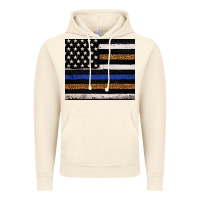 Vintage Artic Back to blue USA flag leopard police 20oz tumbler Vintage Hoodie - Neo Western