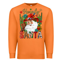 Carrot Howdy Santa Premium Sweatshirt - NancyCooperArtShop