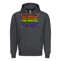 Smoke be careful when you follow the masses sometimes th Zipper Hoodie - MaliasSmallBusiness