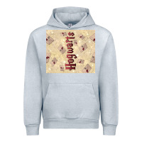 Heather Grey hogwarts with letters Urban Hoodie - TumblerDesignByShophia