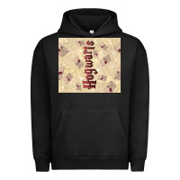 Pigment Black hogwarts with letters Urban Hoodie - TumblerDesignByShophia