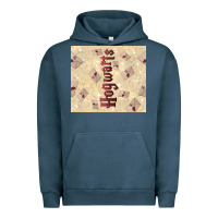 Pigment Midnight Navy hogwarts with letters Urban Hoodie - TumblerDesignByShophia