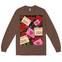 Chestnut love letters with roses  air Long Sleeve Tee - AdoDesignShop
