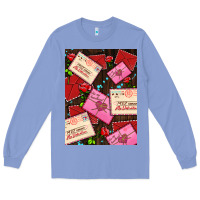 Colony Blue love letters with roses  air Long Sleeve Tee - AdoDesignShop