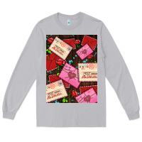 Moon Dust love letters with roses  air Long Sleeve Tee - AdoDesignShop
