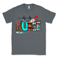 Charcoal Heather western nurse Classic Tee - BundleAndBundleShop