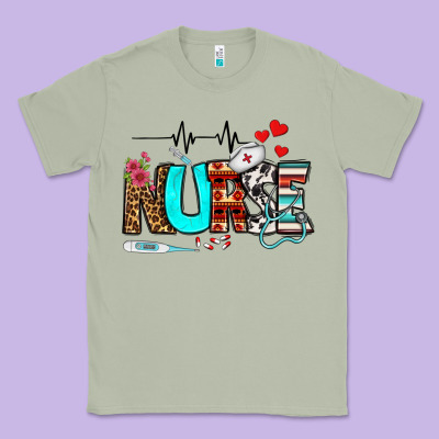 Western Nurse Classic Tee Designed By Bundleandbundleshop