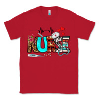 Red western nurse Classic Tee - BundleAndBundleShop