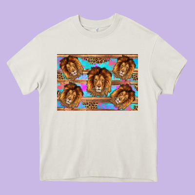 Lion Heavy Core Tee Designed By Artiststas