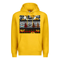 Lemon christmas trees and sunflowers Premium Hoodie - Jasminsmagicworld