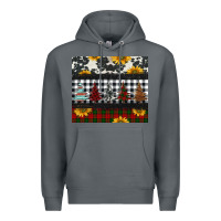 Rock christmas trees and sunflowers Premium Hoodie - Jasminsmagicworld