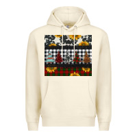 Sandshell christmas trees and sunflowers Premium Hoodie - Jasminsmagicworld