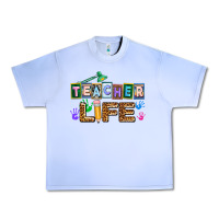 Grape Ice teacher life Urban Heavy Tee - AdoDesignShop