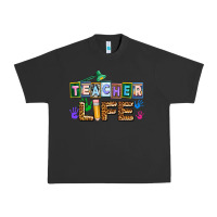 Pigment Black teacher life Urban Heavy Tee - AdoDesignShop