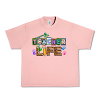 Salmon teacher life Urban Heavy Tee - AdoDesignShop