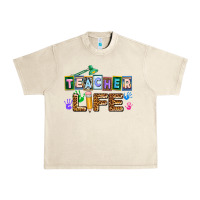 Sandshell teacher life Urban Heavy Tee - AdoDesignShop