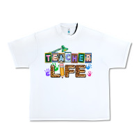 White teacher life Urban Heavy Tee - AdoDesignShop