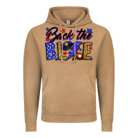 Vintage Camel Back the blue with lightning bolt Vintage Hoodie - Neo Western