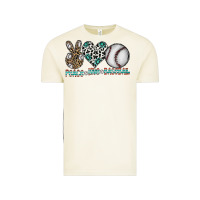 Vintage Arctic peace love baseball Vintage Tee - CowhideDigitalArt