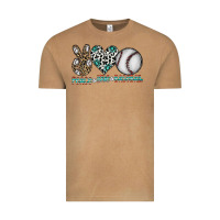 Vintage Camel peace love baseball Vintage Tee - CowhideDigitalArt