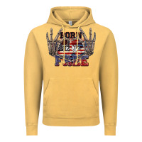 Vintage Mustard Born to be free 4th of July Vintage Hoodie - CowGirlArtShop