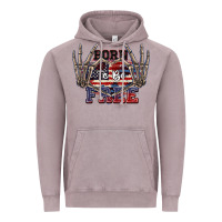 Vintage Zinc Born to be free 4th of July Vintage Hoodie - CowGirlArtShop