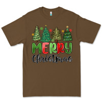 Cacao merry christmas trees Premium Tee - MaliasSmallBusiness