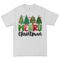 Dove Grey merry christmas trees Premium Tee - MaliasSmallBusiness