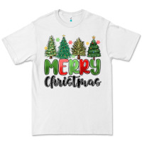 White merry christmas trees Premium Tee - MaliasSmallBusiness