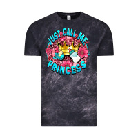 Cloud Black just call me princess Vintage Tee - AdoDesignShop