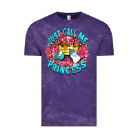 Cloud Purple just call me princess Vintage Tee - AdoDesignShop
