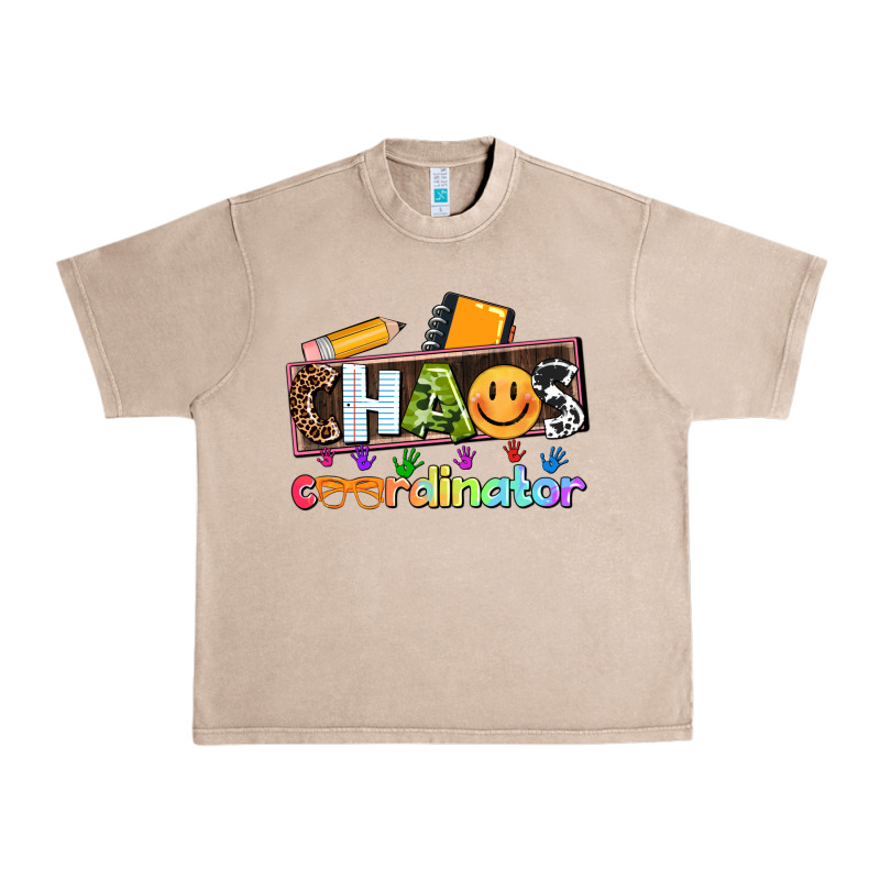 Teacher Chaos Coordinator Urban Heavy Tee by AdoDesignShop | Teevron