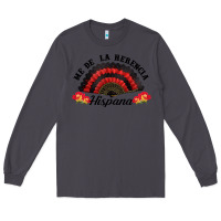 Smoke me de la herencia hispana hand fan Long Sleeve Tee - BundleAndBundleShop
