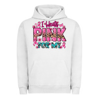 Pigment Lunar Rock I wear pink for my custom name Cancer Awareness Urban Hoodie - HowdyJamesFarm