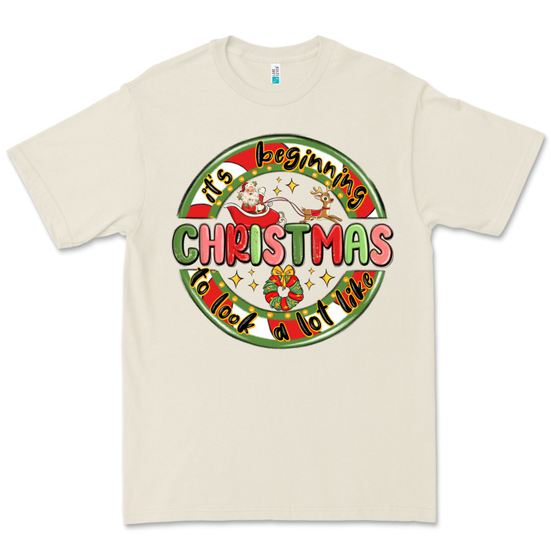 It's Beginning To Look A Lot Like Christmas Premium Tee by MaliasSmallBusiness | Teevron