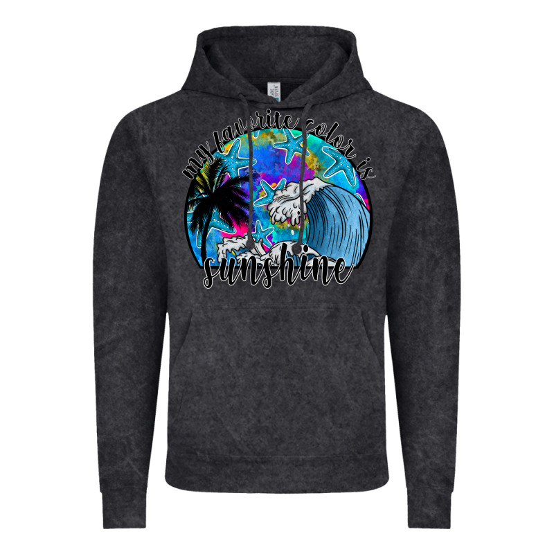 My Favorite Color Is Sunshine Vintage Hoodie by SublimationCraftShop | Teevron