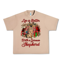 Burro Christmas life is better with a german shepherd Urban Heavy Tee - JahusDesignShop