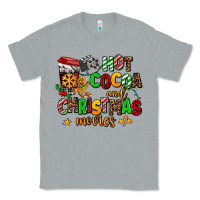 Heather Grey hot cocoa and christmas movies Classic Tee - AdoDesignShop