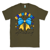 Army Green Down Right Amazing Classic Tee - CowhideDigitalArt