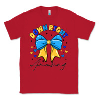 Red Down Right Amazing Classic Tee - CowhideDigitalArt