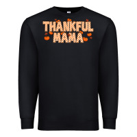 Black Thankful Mama Premium Sweatshirt - MaliasSmallBusiness