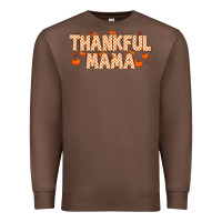 Chestnut Thankful Mama Premium Sweatshirt - MaliasSmallBusiness
